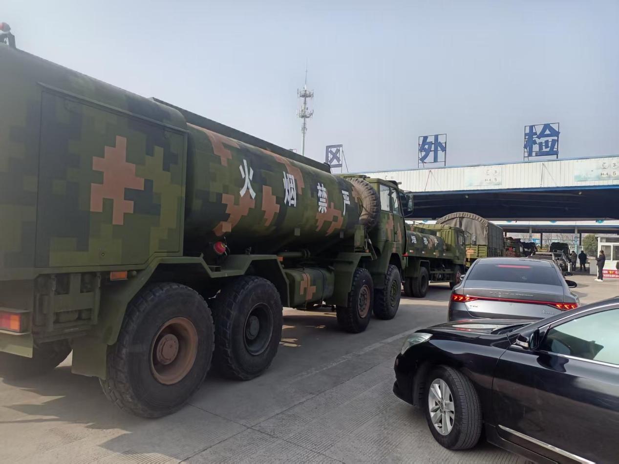 骏达车检公司精心为军车“体检”